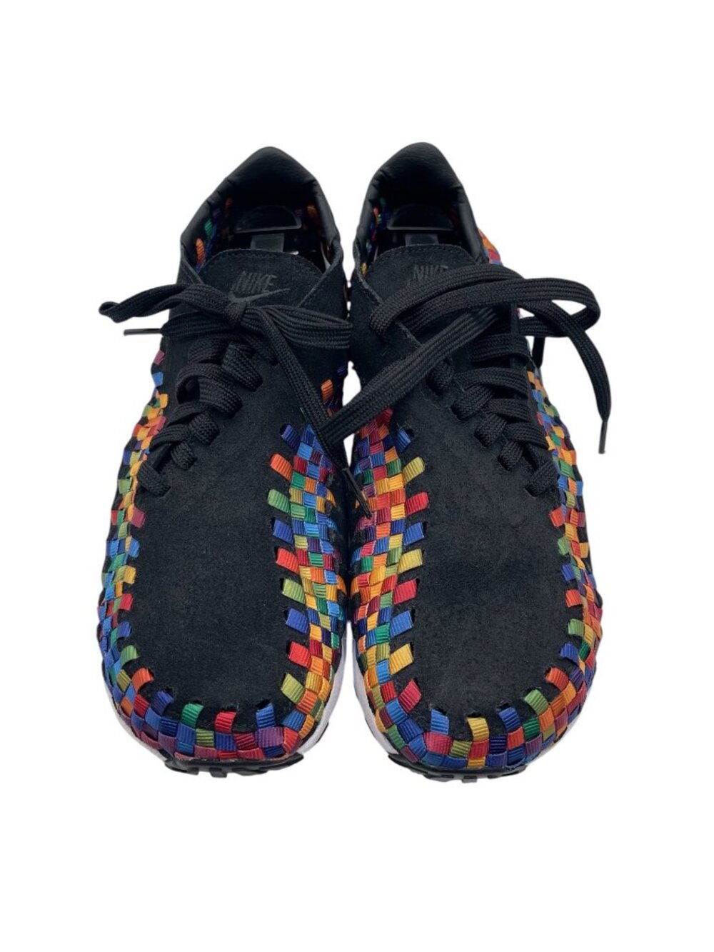 Nike WMNS Air Footscape Woven Black Multi-Color FB1959-002 Women's Size 8.5 - Picture 3 of 7